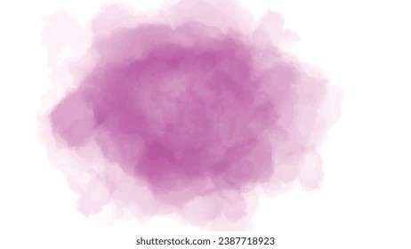 Abstract pink watercolor brush background with space for texts. Hand drawn abstract watercolor splash with blue and white spot on white background. Blue Dust Explosion Isolated on White BG.