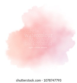 abstract pink watercolor splash