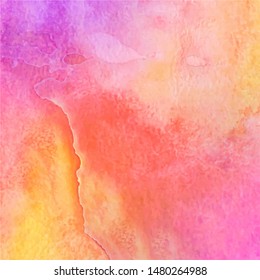 Abstract pink watercolor texture background.