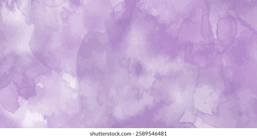 Abstract pink watercolor vector art background for cards, flyer, poster, banner and cover design. Hand drawn flower illustration for Valentines Day. Watercolour brush strokes. Rose. Flower backdrop.