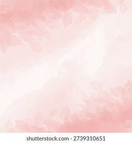 Abstract Pink Watercolor Vector Background for Modern Graphic Design