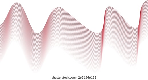 abstract pink wave background Abstract pink banner template.