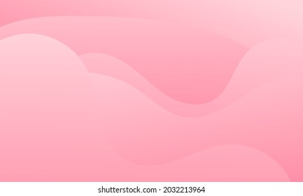 Abstract pink wave background. Modern background design. Liquid color. Fluid shapes composition. Fit for presentation design. website, basis for banners, wallpapers, brochure, posters