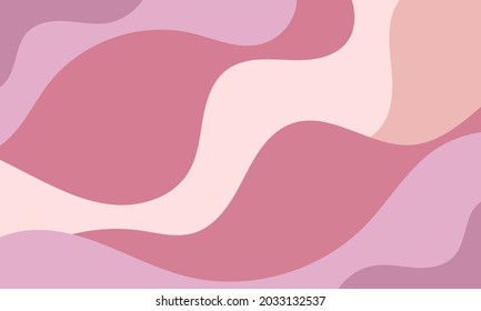 Abstract pink wave background. Modern background design. Liquid color. Fluid shapes composition. Fit for presentation design. website, basis for banners, wallpapers, brochure, posters