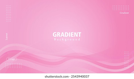 Abstractas fondo de onda rosa. Plantilla para fondo creativo 