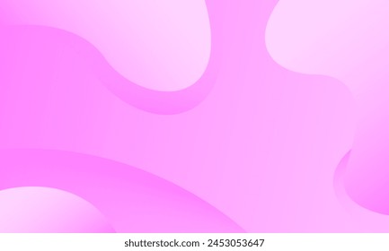Abstract pink wave background. Vector illustration