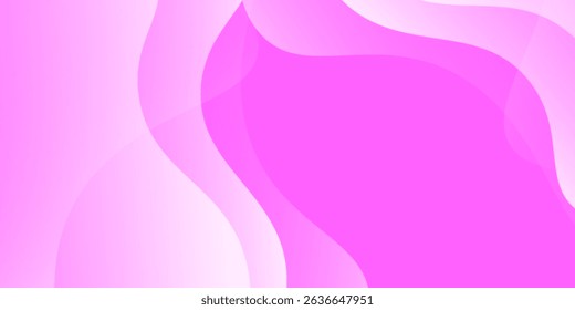 Fundo abstrato da onda rosa. Ilustração vetorial