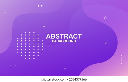 Abstract pink wave with blue background. Fluid shapes composition. Eps10 vector