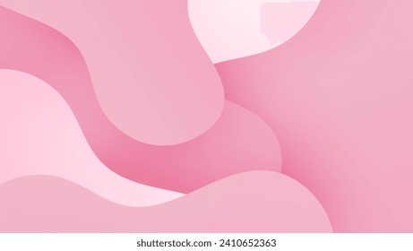 Fondo de la curva de onda rosa abstracta