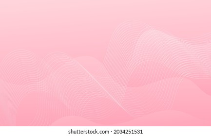 Fondo geométrico de la onda rosa abstracta. Diseño de fondo moderno. Color líquido. Composición de formas fluidas. Apto para el diseño de la presentación. sitio web, base para banners, fondos de pantalla, folletos, carteles