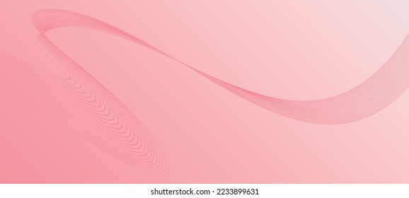 Resumen de fondo de lujo de olas rosas.