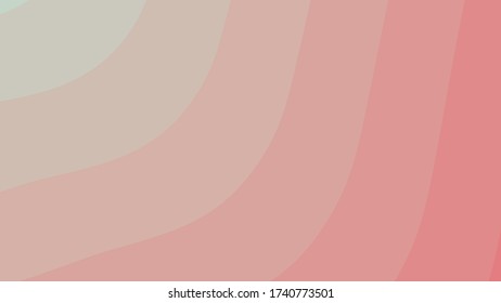 Abstract pink wave pattern with color gradation, flamingo color schemes. 