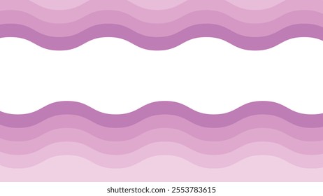Abstract pink wave smooth element design for backdrop or presentation