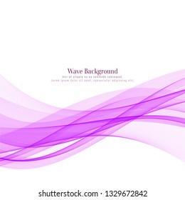 Abstract pink wave stylish background