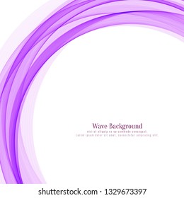 Abstract pink wave stylish background