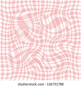 Abstract pink waved background