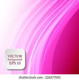 Abstract pink waves background