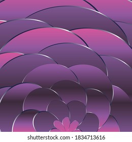 Abstract pink waves background. Dynamic background. vector