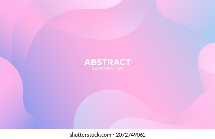 Abstract Pink waves geometric background. Modern background design. gradient color. Fluid shapes composition. Fit for presentation design. website, banners, wallpapers, brochure, posters