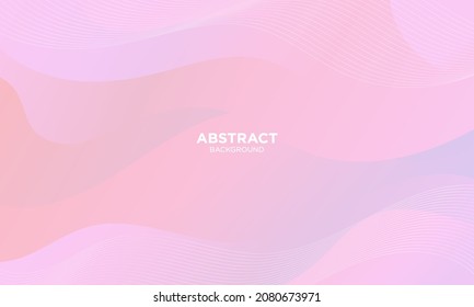 Resumen Fondo geométrico de las ondas rosadas. Diseño de fondo moderno. color de gradiente. Composición de formas fluidas. Apto para el diseño de la presentación. sitio web, carteles, fondos de pantalla, folleto, carteles