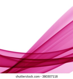 Abstract pink wavy background