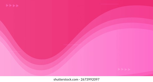 Abstractas fondo ondulado rosa con Formas al azar. Lindo ilustrador de fondo. Modelo para invitación.
