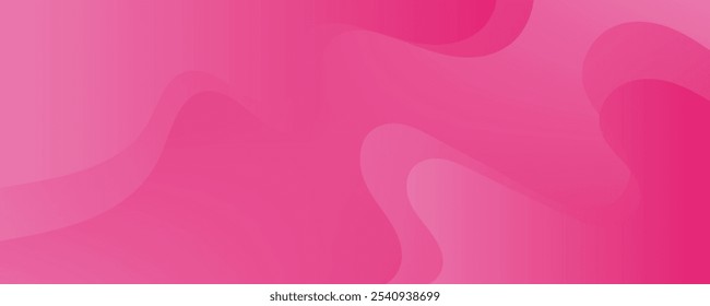 Abstract pink wavy background. vector design concept. Decorative web layout or poster, banner