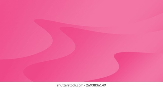 Abstract pink wavy background. vector design concept. Decorative web layout or poster, banner

