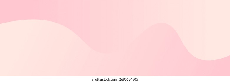 Abstract pink wavy background. vector design concept. Decorative web layout or poster, banner