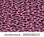 Abstract pink wavy leopard cheetah skin pattern design background. Animal print wildlife fur skin design illustration for web, home decor, fashion, surface, graphic design