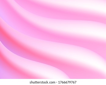 Resumen de fondo de malla ondulada rosa. Ilustración de material vectorial para afiches