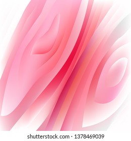 Abstract Pink and White Background Design