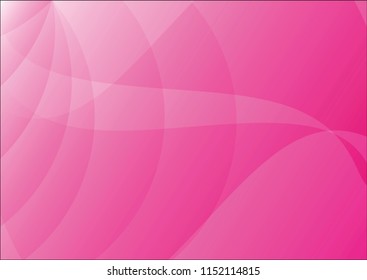 Abstract pink and white background, modern style overlay, with space for design, text input. Vector illustration.