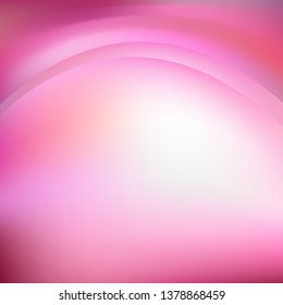 Abstract Pink and White Background Vector Illustration