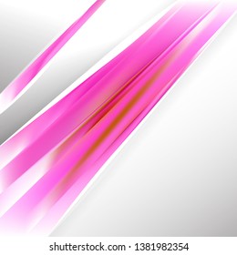 Abstract Pink and White Brochure Design Template