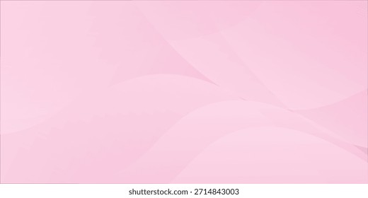 Abstrakte rosa weiße Farben Farbverlauf mit Wellenlinien Muster Textur Hintergrund. Verwendung für modernes Design kosmetische Mode und Valentinstag Konzept eps10
