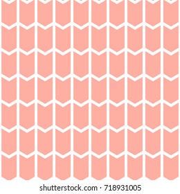 Abstract pink and white geometric vector pattern. Background  for backdrop, textile, wrapping paper.