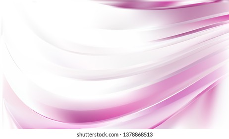 Abstract Pink and White Graphic Background