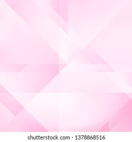 Abstract Pink and White Graphic Background