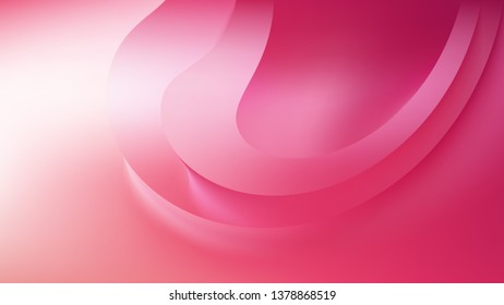 Abstract Pink and White Graphic Background