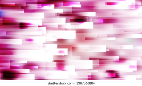 Abstract Pink and White Horizontal Lines Background