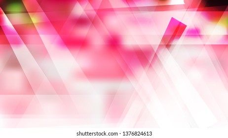 Abstract Pink and White Modern Geometric Background