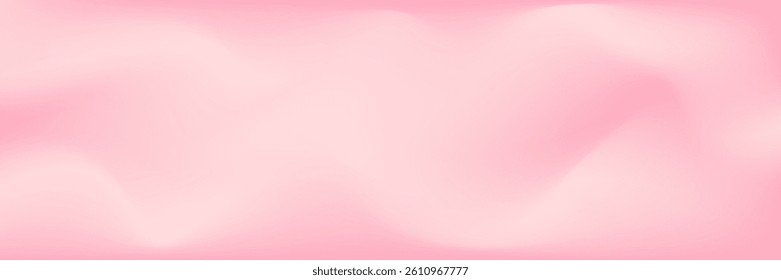 Abstract pink white soft light gradient cloud background in pastel color. Use for concept design wallpaper, pink pastel gradient background, abstract soft vignette blurred grainy texture banner.
