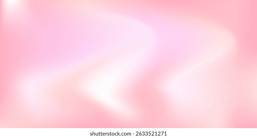 Abstract pink white soft light gradient cloud background in pastel color. Use for concept design wallpaper, pink pastel gradient background, abstract soft vignette blurred grainy texture banner.	