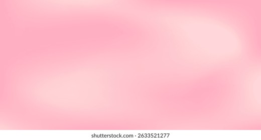 Abstract pink white soft light gradient cloud background in pastel color. Use for concept design wallpaper, pink pastel gradient background, abstract soft vignette blurred grainy texture banner.	