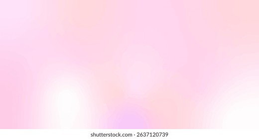 Abstract pink white soft light gradient cloud background in pastel color. Use for concept design wallpaper, pink pastel gradient background. eps 10