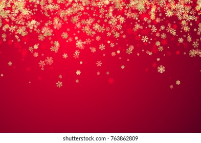 Abstract pink winter background with snowflakes. Christmas decoration. Vector illustration.