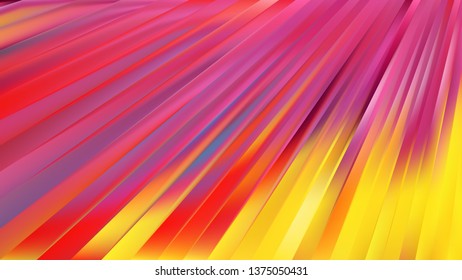 Abstract Pink and Yellow Diagonal Lines Background