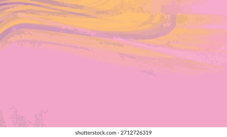 Fondo Abstractas de color rosa y amarillo con textura sutil y Formas orgánicas, abstractos Twirl Noise, Imagen de Regalías de stock.