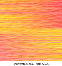 Abstract pink and yellow watercolor background. Handmade colorful watercolor stripes. Watercolor paper banner design template. Vector illustration. EPS 10.